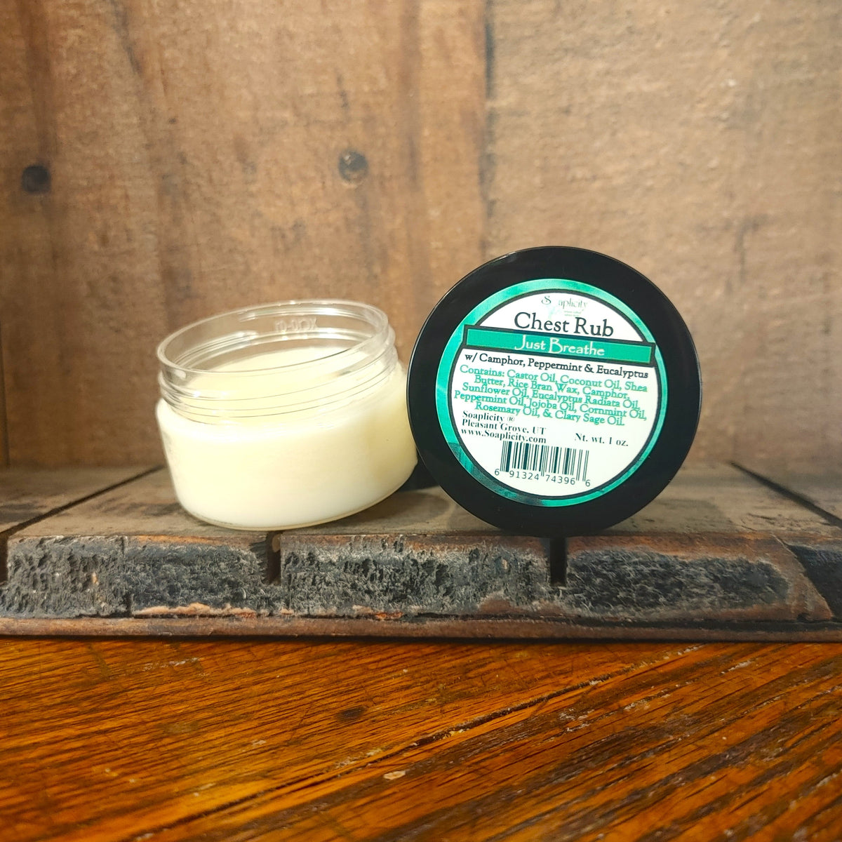 Just Breathe Chest Rub with Camphor & Eucalyptus Radiata - view 6