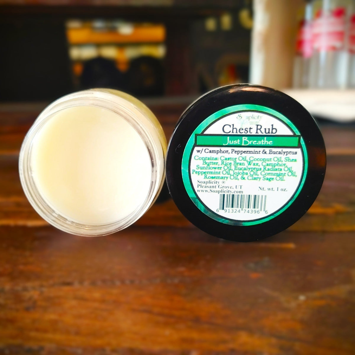 Just Breathe Chest Rub with Camphor & Eucalyptus Radiata - view 3