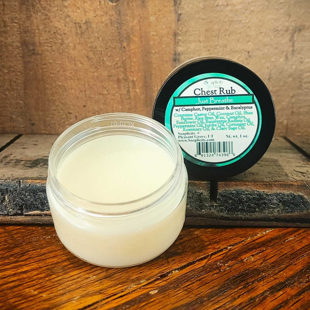 Just Breathe Chest Rub with Camphor & Eucalyptus Radiata - view 7