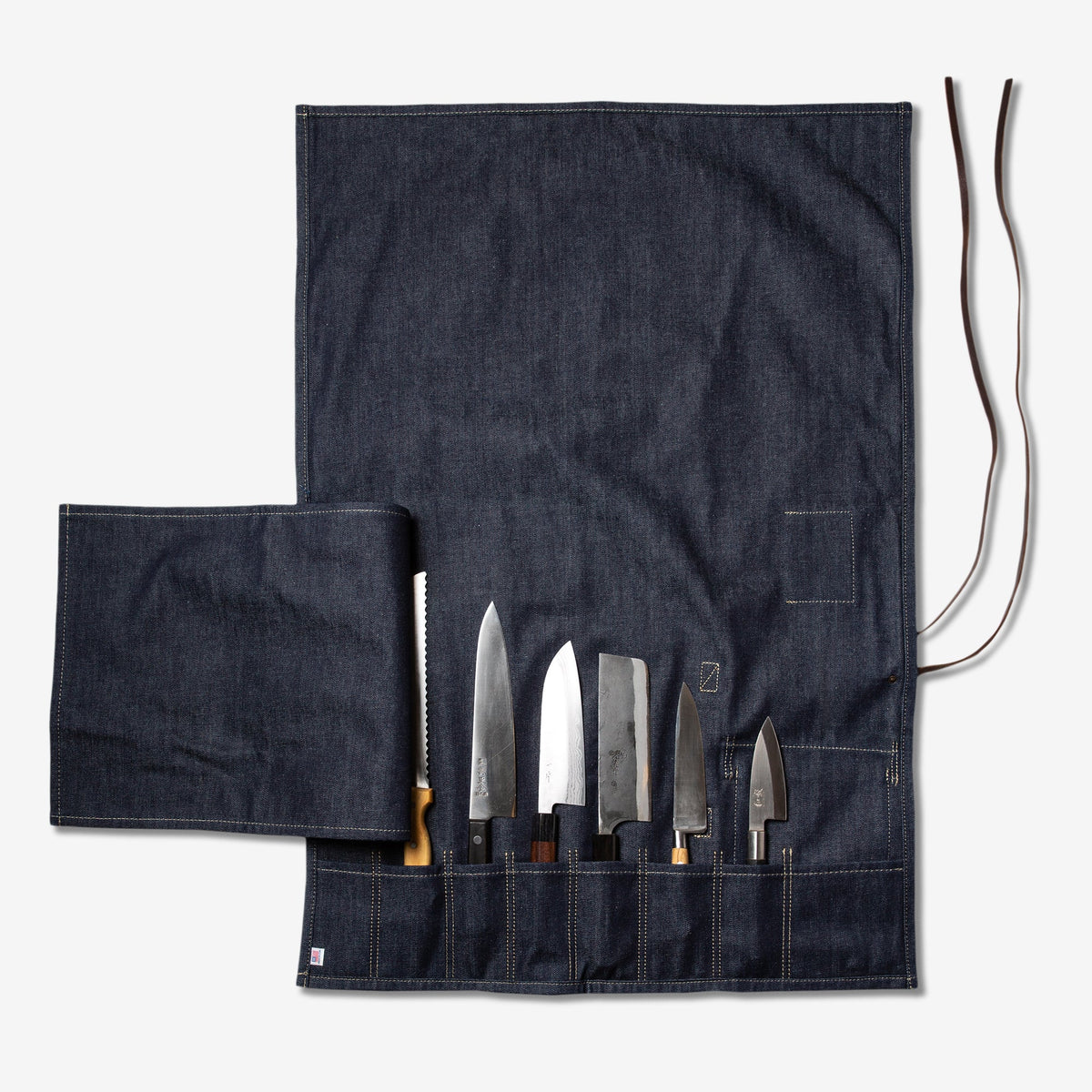 KNIFE ROLL - DENIM - Raw Denim