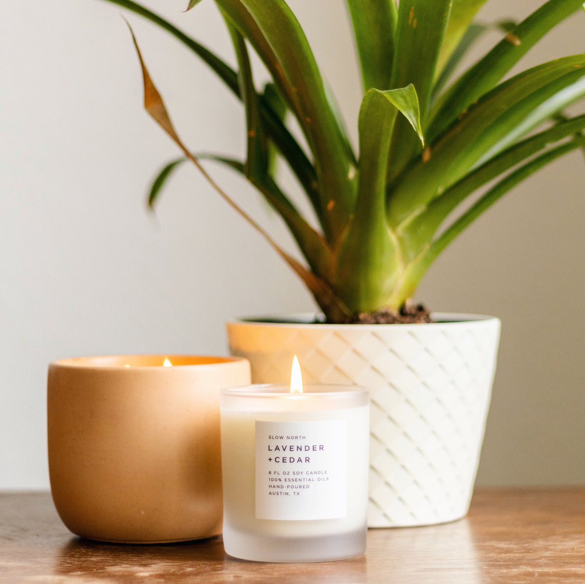Lavender + Cedar - Signature Candle - view 5