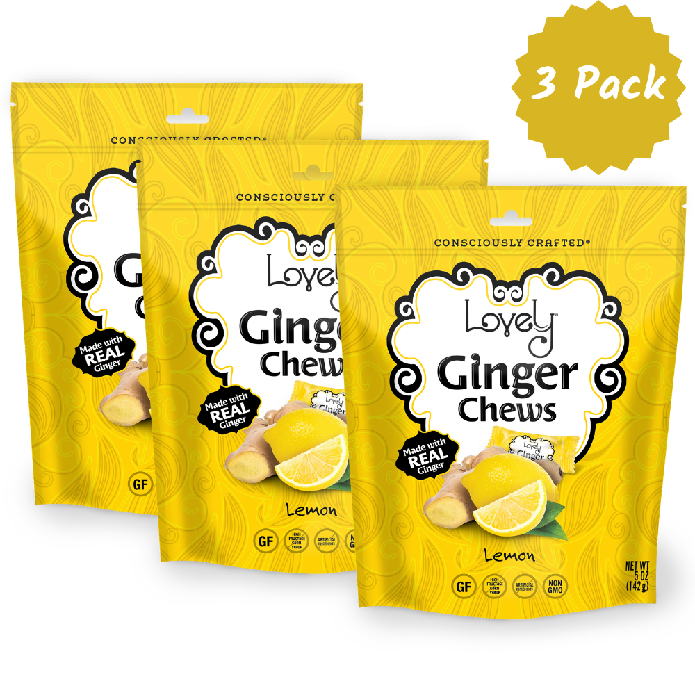 Lemon Ginger Chews