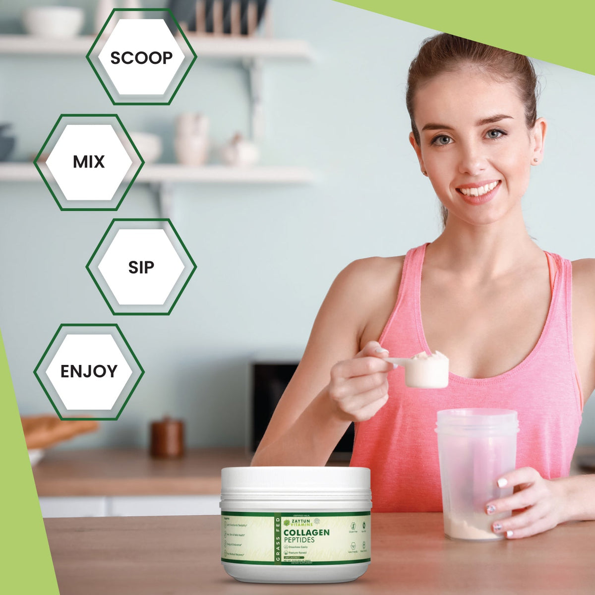 Halal Collagen Peptides Powder - view 4