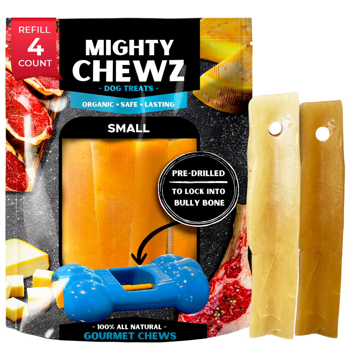 4 Pack Small Yak Cheese - Refill Pack