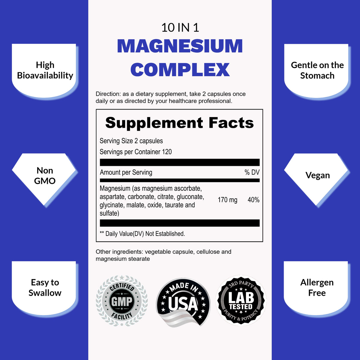 Magnesium 10 in 1 Complex - view 5