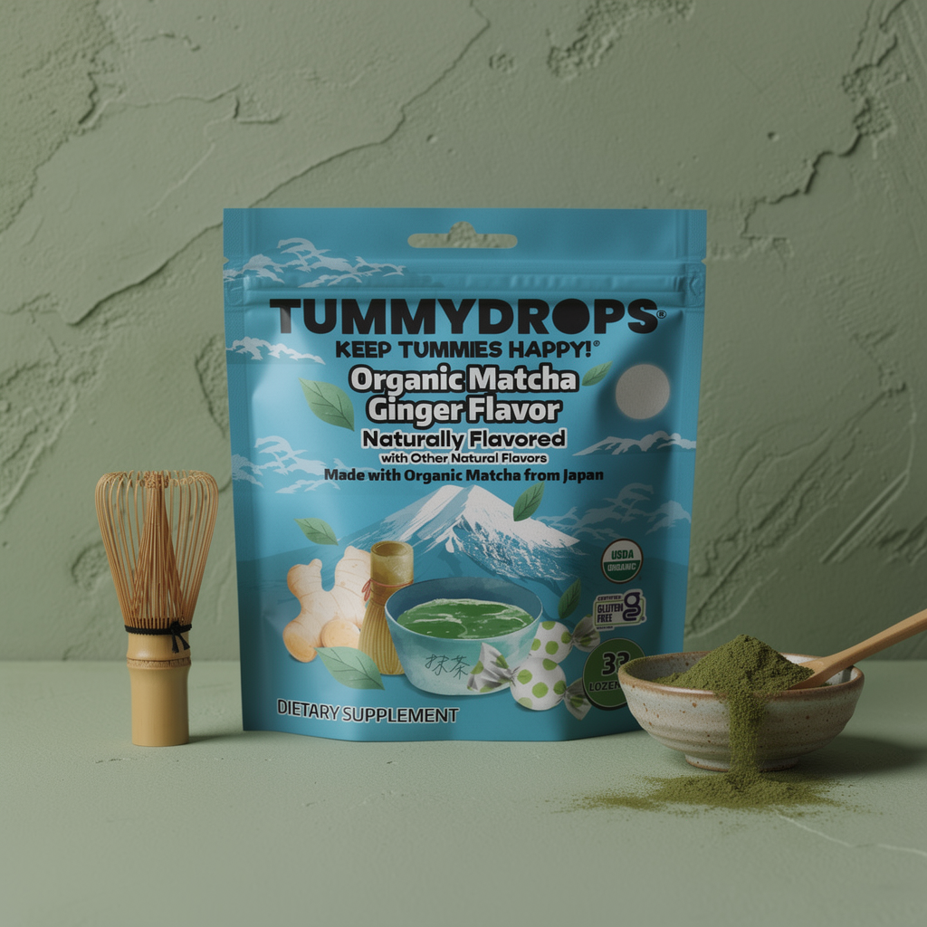 Organic Ginger Matcha Tummydrops, 33 ct - view 3