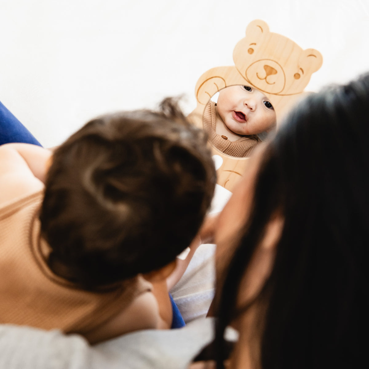 Look at ME! Little Explorers Baby's First Mirror - Friendly Bear - view 3