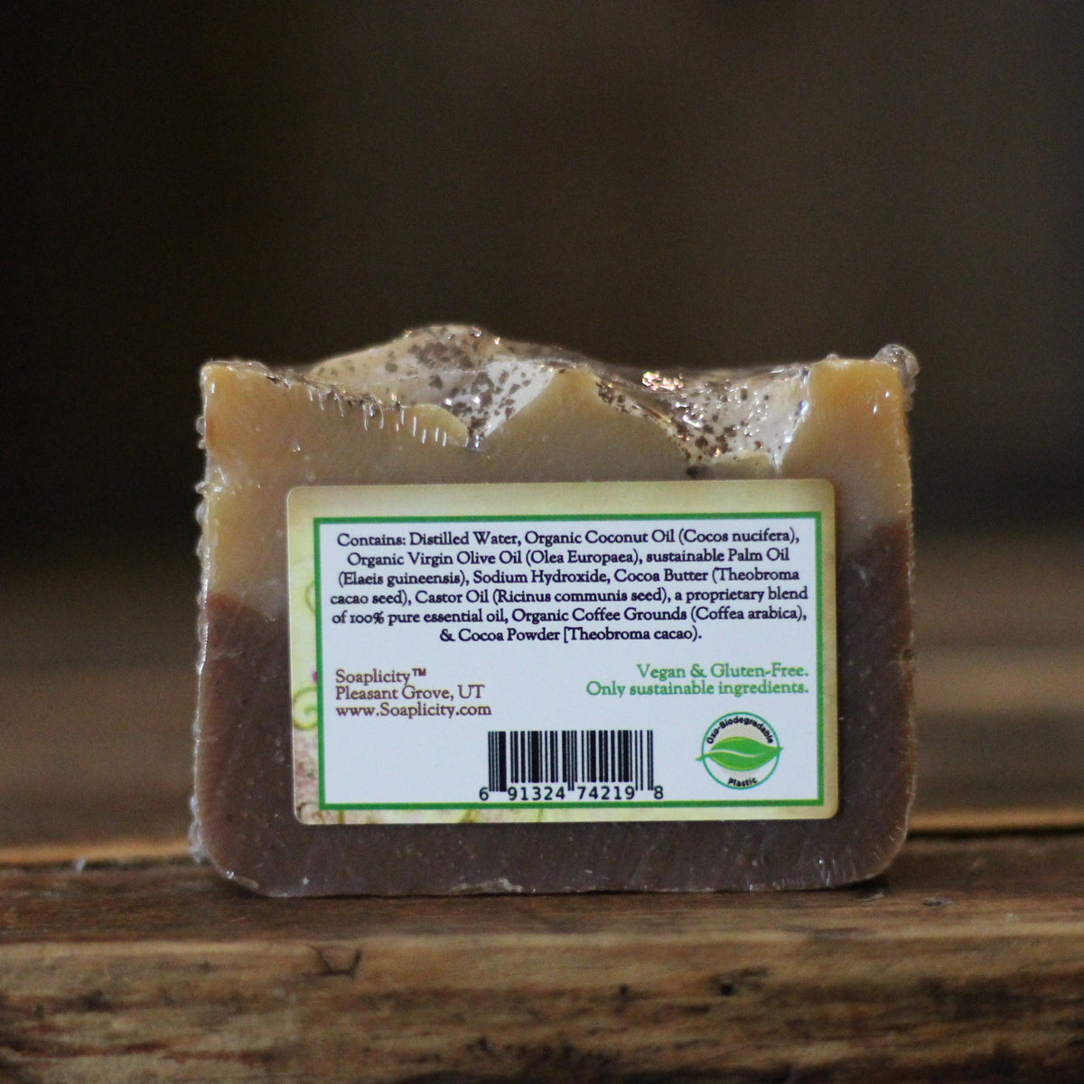 Mocha Mojo Coffee Soap Bar - view 3