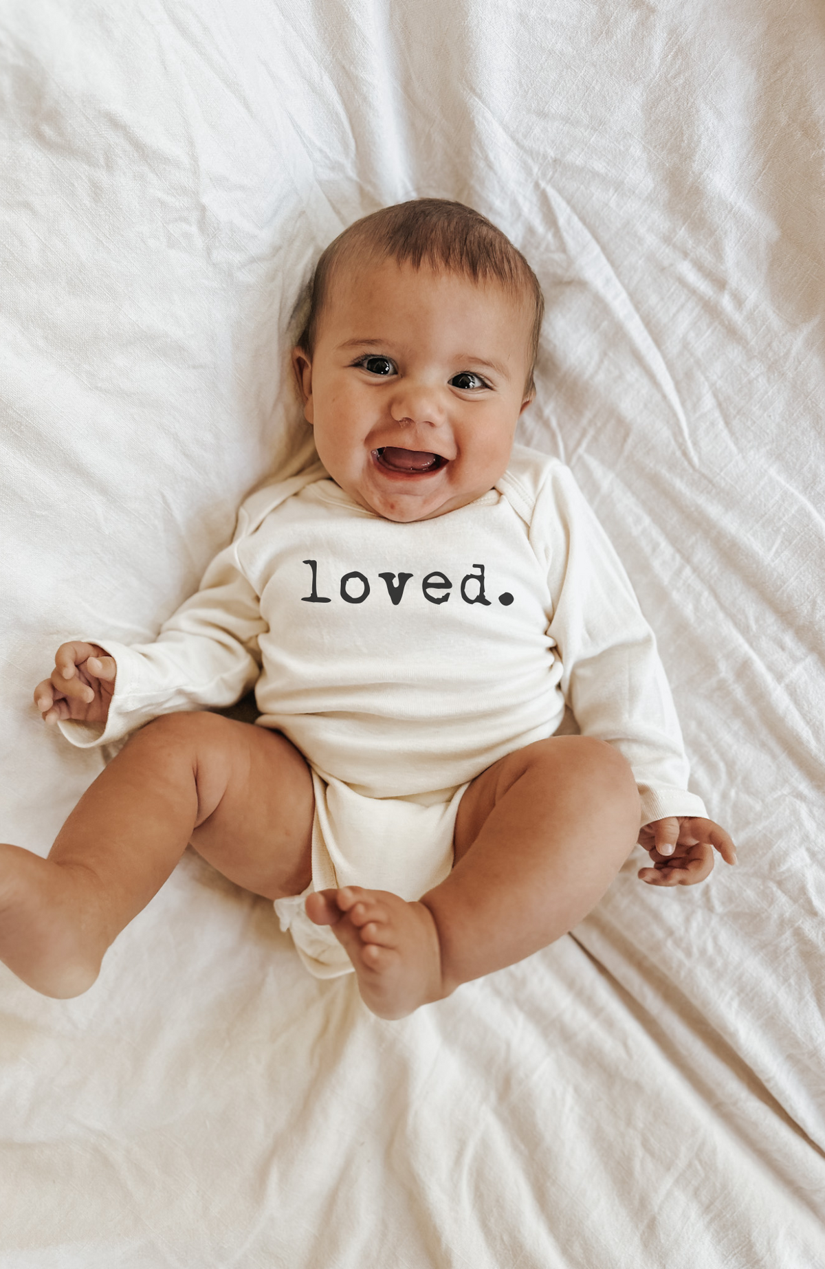 Loved. Organic Baby Bodysuit Long Sleeve - view 4