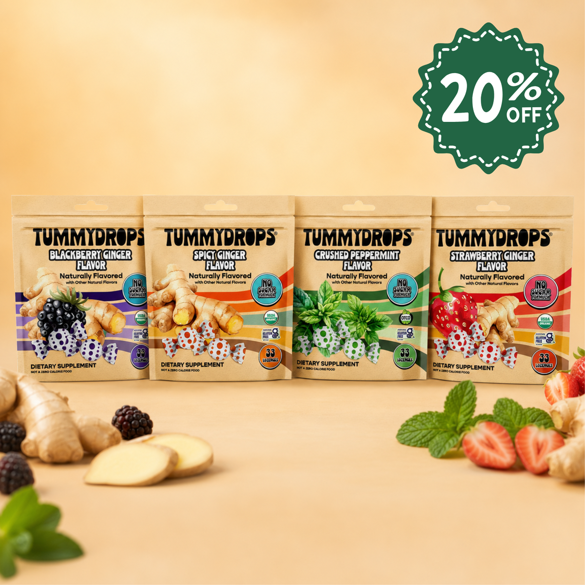 The No Sugar Tummydrops Collection - BUNDLE & SAVE 20%