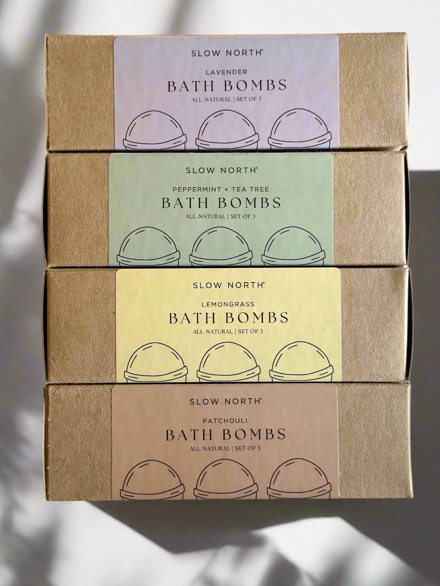 Natural Bath Bomb Set - Lemongrass (Set of 3) - view 3