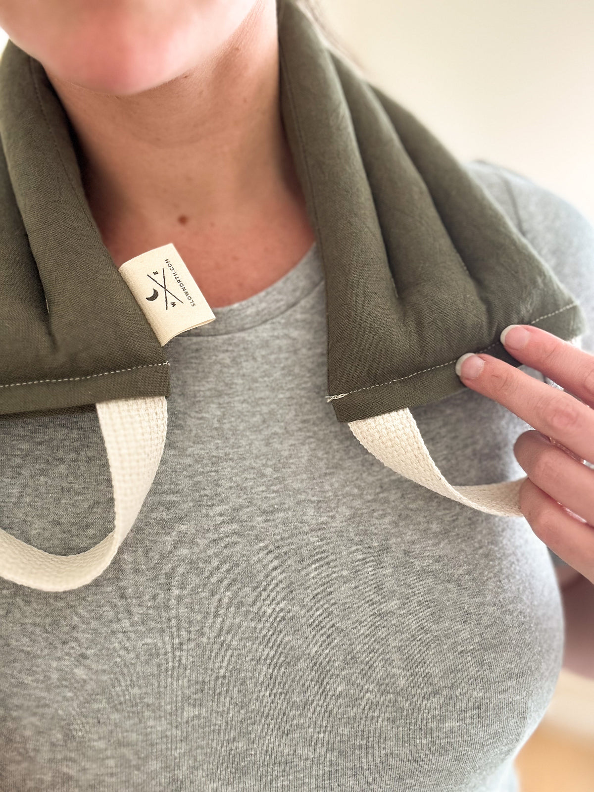Neck Wrap - Olive - view 6