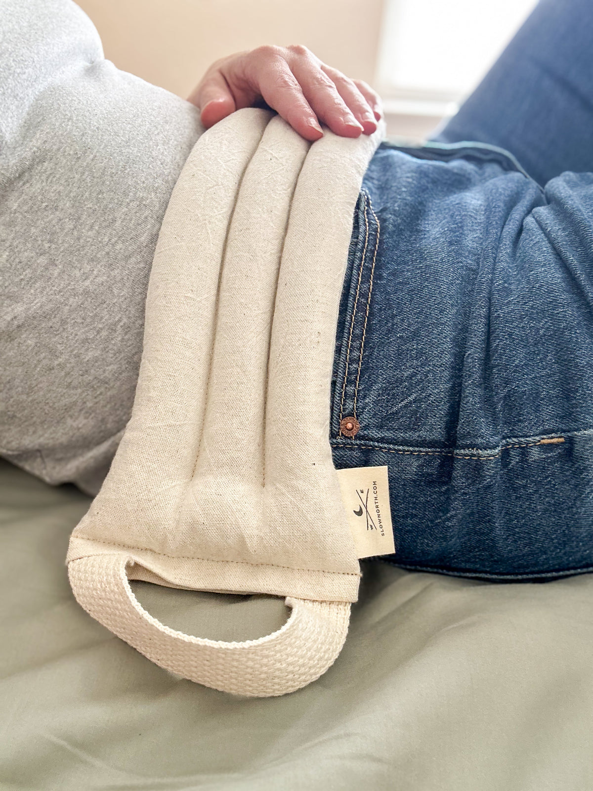 Eye Mask + Neck Wrap Bundle - Natural - view 3