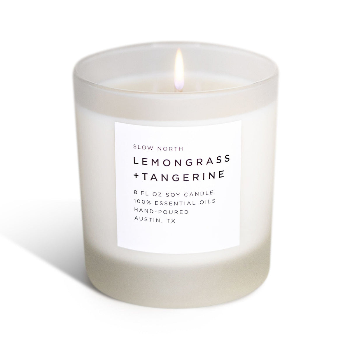 Lemongrass + Tangerine - Signature Candle - view 8