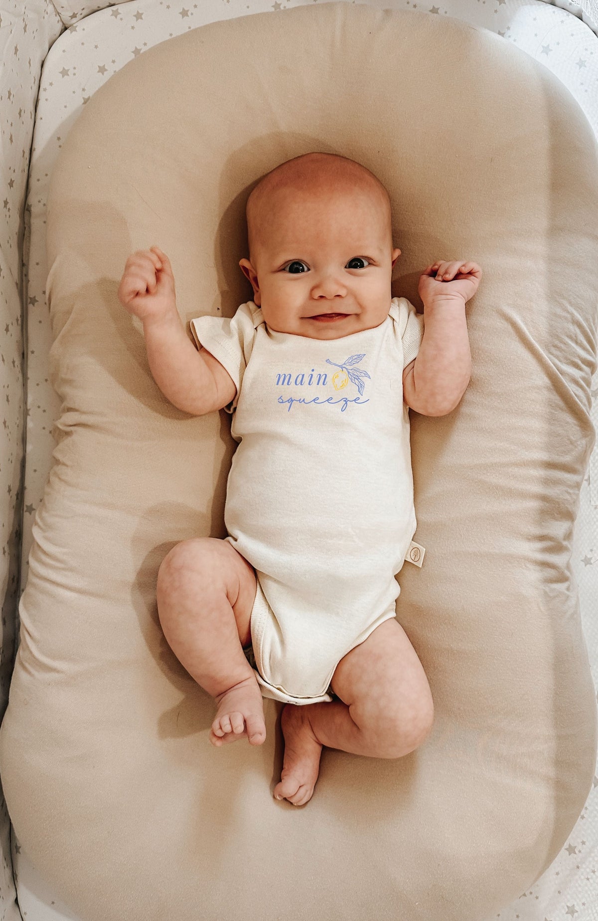 Main Squeeze Organic Cotton Baby Bodysuit - view 3