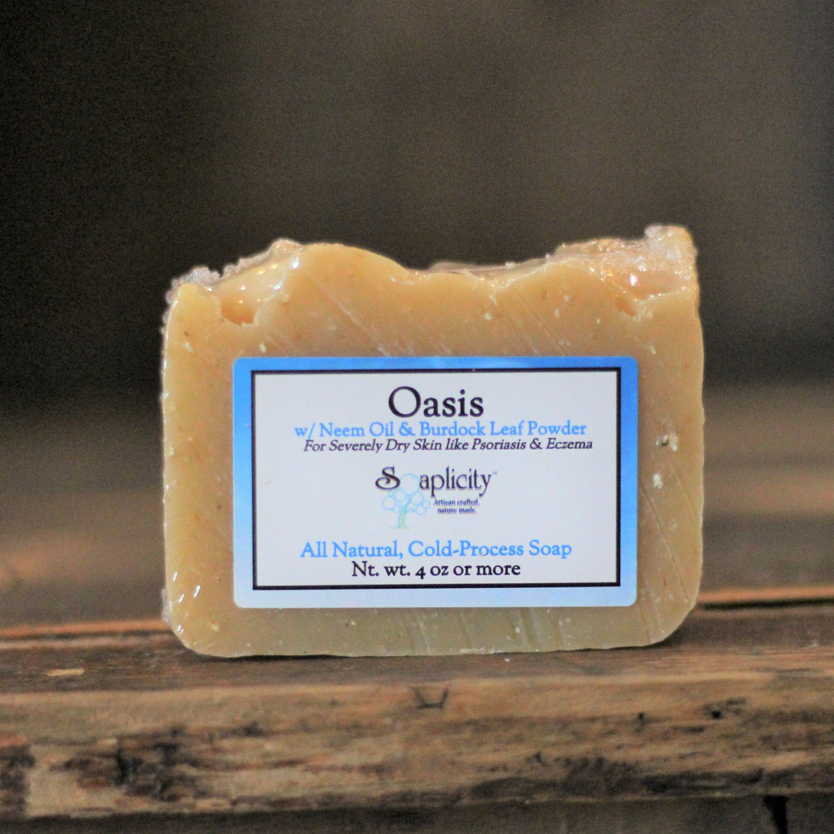 Oasis Natural Soap Bar for Severely Dry Skin - view 2
