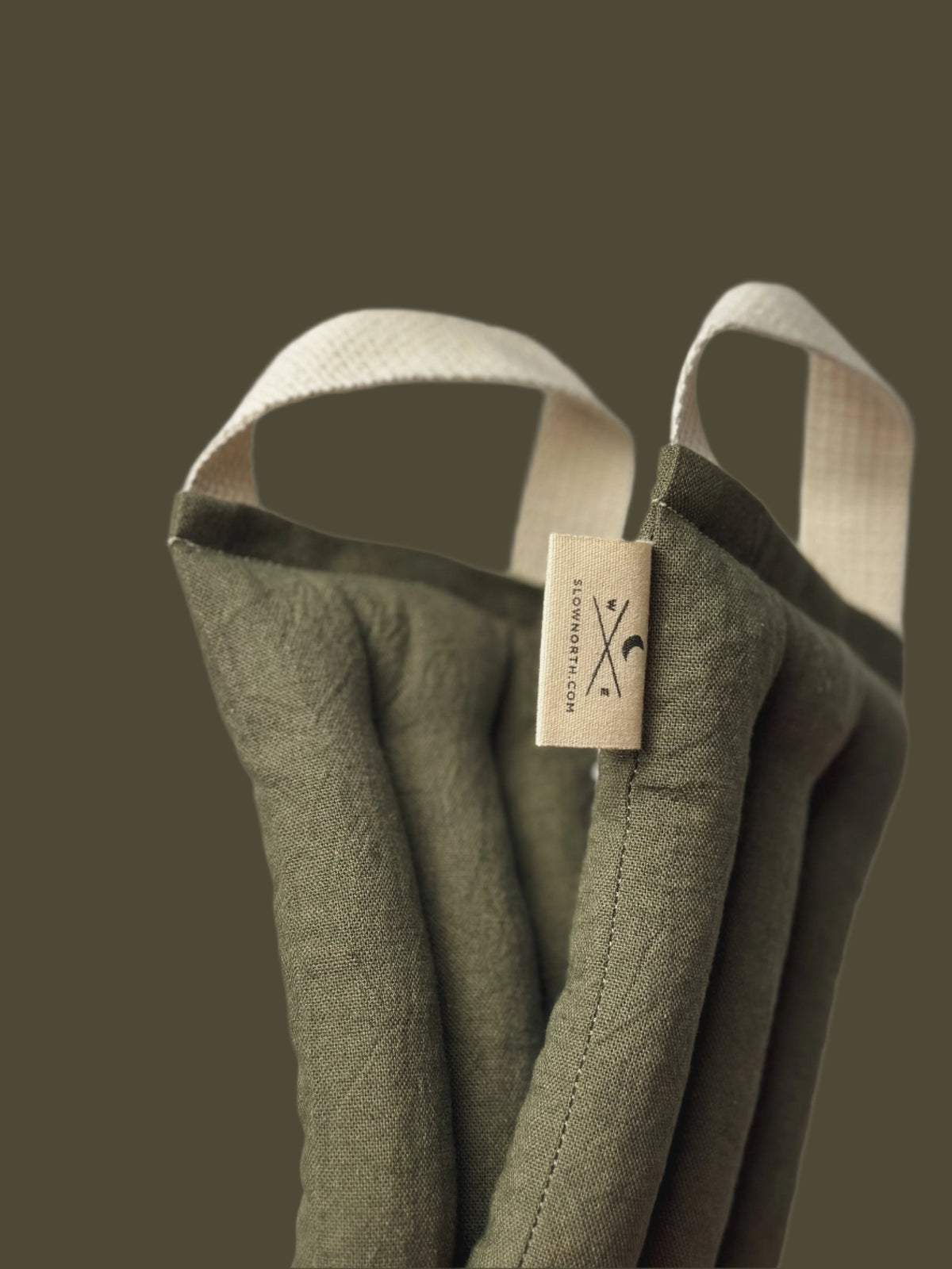Eye Mask + Neck Wrap Bundle - Olive - view 5