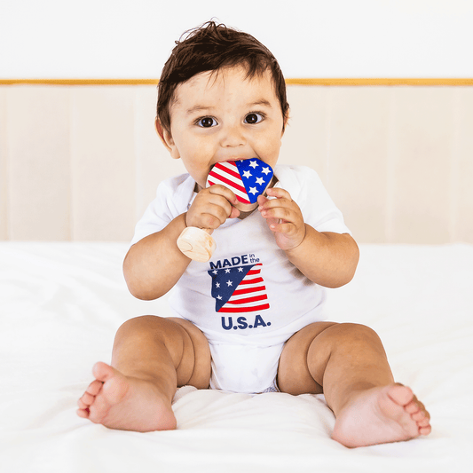100% Airlume Combed, Ring-Spun Cotton Onesie