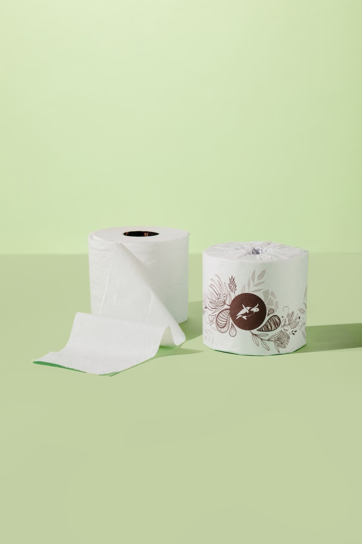 Caretta - 100% Recycled 2-Ply Toilet Paper - view 2