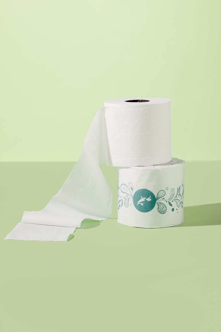 Caretta - 100% Recycled 2-Ply Toilet Paper - view 4