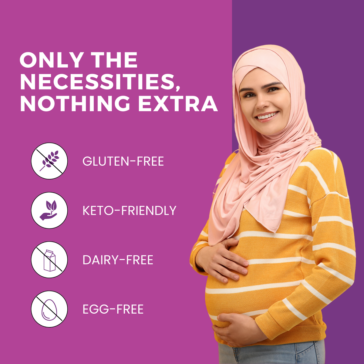 Adult Multivitamins + Collagen Peptides + Prenatal DHA Bundle - view 3