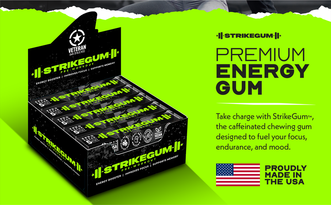 Strike Premium Energy Gum - Tray - view 6
