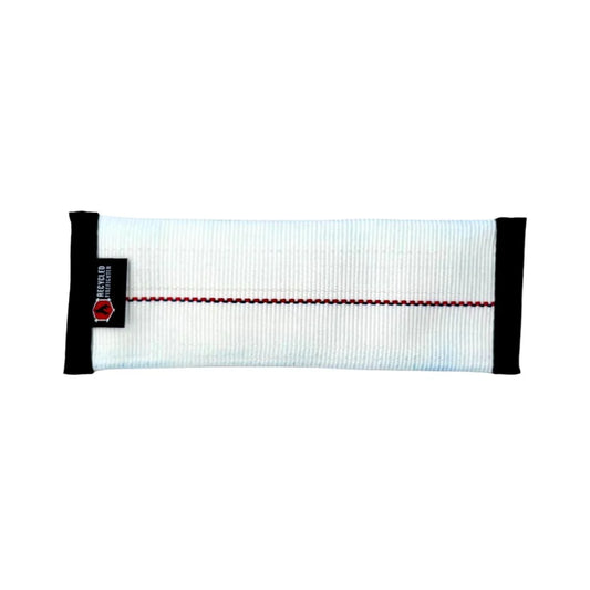 Recycled Fire Hose Dog Fetch Toy - Small - WHITE & BLACK