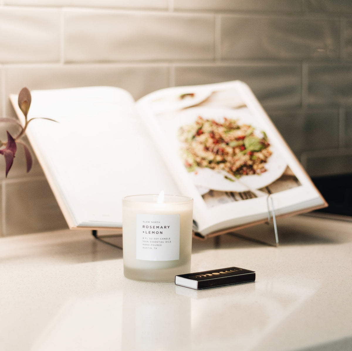Rosemary + Lemon - Signature Candle - view 7