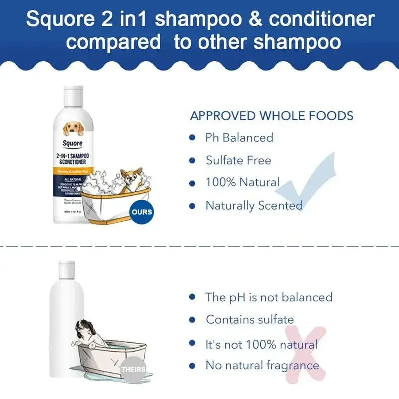 2-in-1 Puppy Shampoo & Conditioner — Natural Moisturizing Formula for Sensitive Skin - image 4