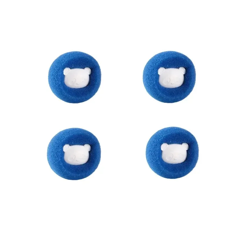 Reusable Pet Hair Remover Laundry Balls Sponge Cleaning Balls Washing Machine Lint Catcher For Cat Dog Fur Household Filter -