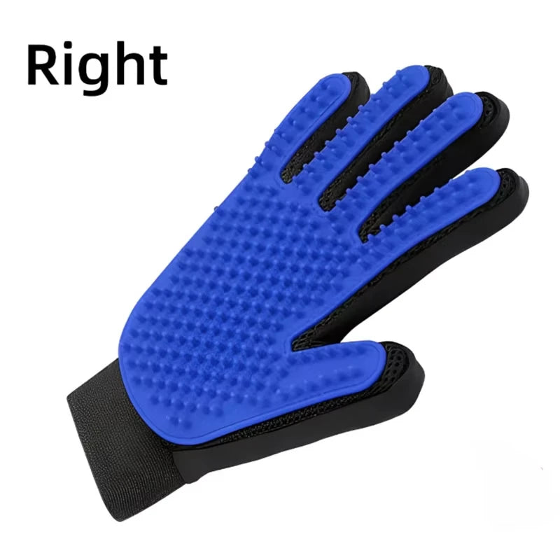 Pet Hair Remover Shower Gloves Puppy Cats Bath Brush Cleaning Silicone Comb Glove Massage Grooming Dogs Supplies - image 7