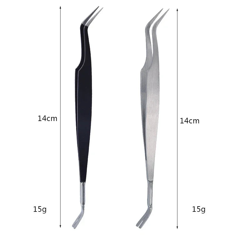 2 in 1 Tick Remover Tool Professional Removal Tweezers for Humans & Pets Flea and Tick Removal Remover Tools - image 6