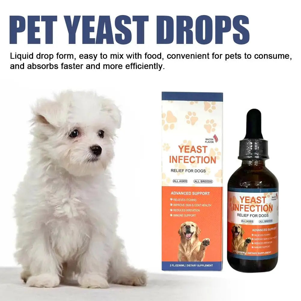 Pet Gut Health Yeast Drops for Dogs and Cats - image 2