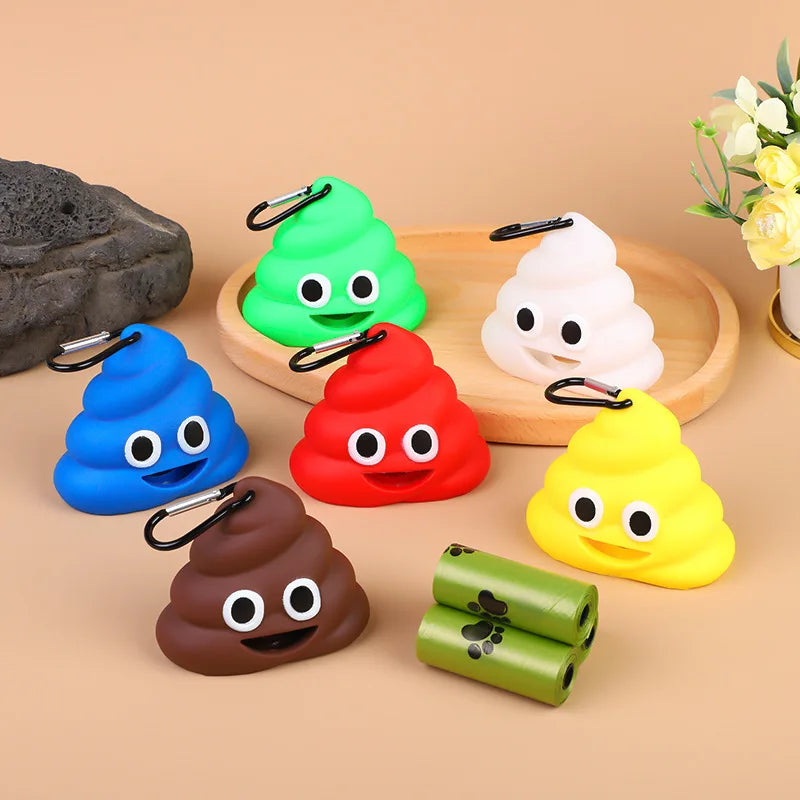 Portable Dog Poop Bag Dispenser with Clip — Funny & Functional Waste Holder - image 2