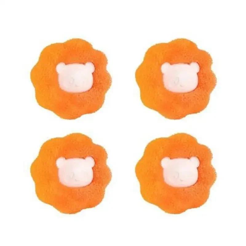 Reusable Pet Hair Remover Laundry Balls Sponge Cleaning Balls Washing Machine Lint Catcher For Cat Dog Fur Household Filter -