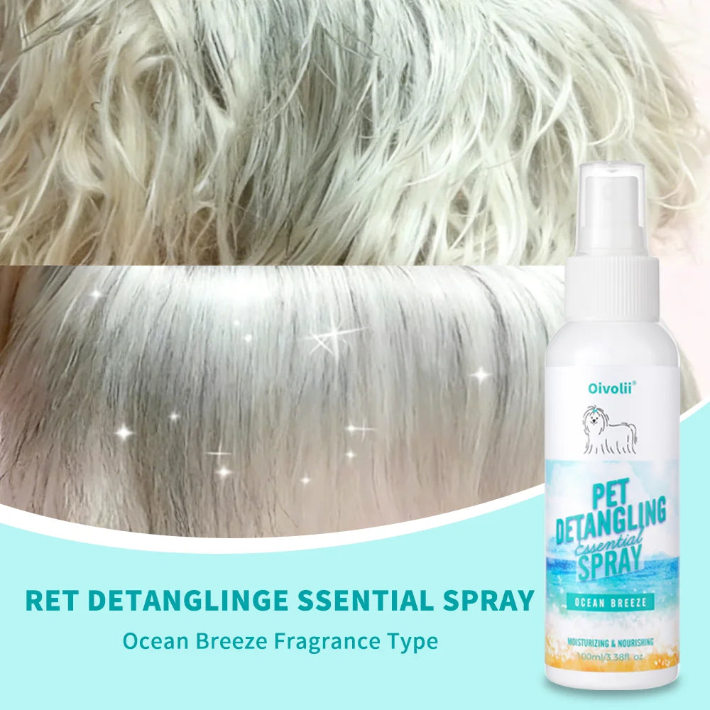 Oatmeal Aloe Pet Conditioner Smooths Prevents Tangling Moisturizing Formula Makes Coat Soft Shiny Long Lasting Fragrance - im