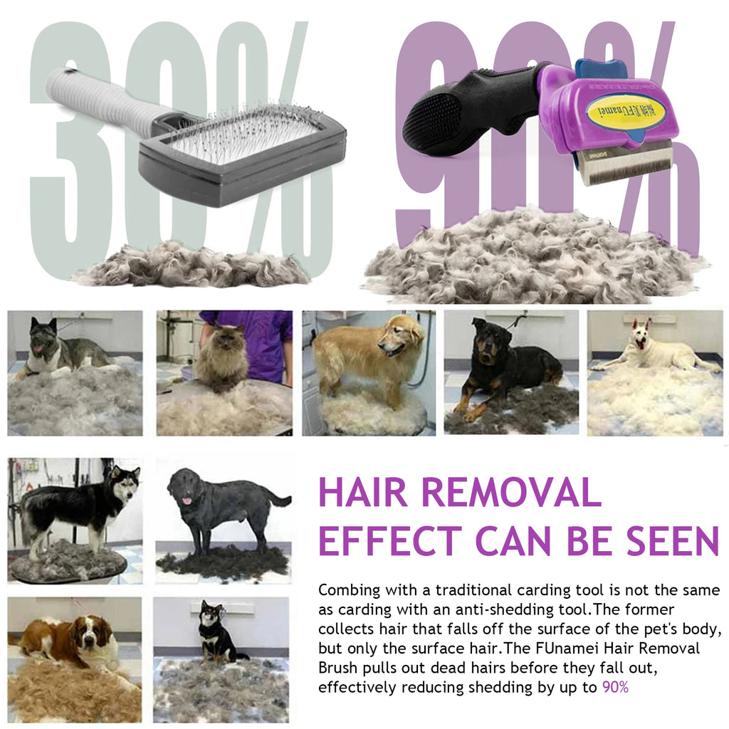 Dog Brush Grooming Accessories Pet Hair Knotting Remover Large Dogs Cat Short Long Hair Anti Lice Combs Cat Hair Care Supplie