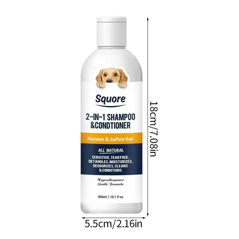 2-in-1 Puppy Shampoo & Conditioner — Natural Moisturizing Formula for Sensitive Skin - image 6