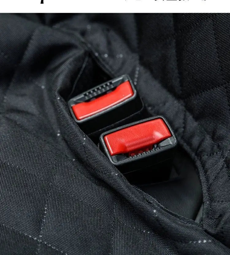 Dog Car Seat Cover Pet Travel Carrier Mattress Waterproof Dog Car Seat Protector With Middle Seat Armrest For Dogs - image 4