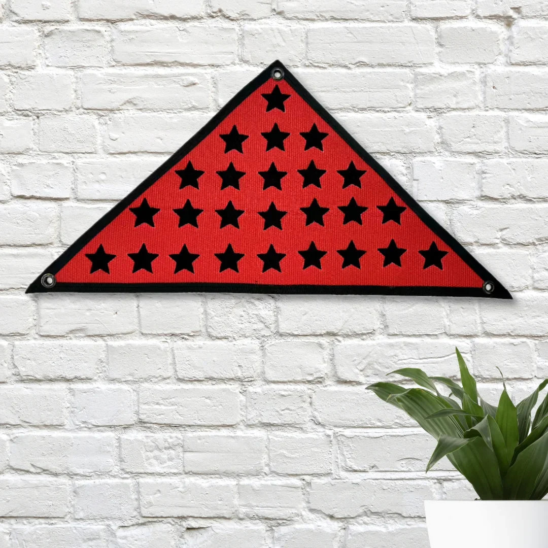 Service Star Triangle Flag - Fire Hose - view 3
