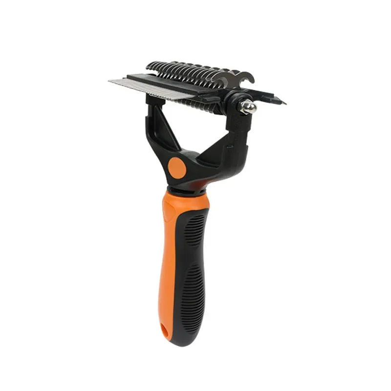 3 In 1 Pet Deshedding Brush Dog Hair Remover Pet Fur Knot Cutter Puppy Cat Comb Brushes Dogs Grooming Shedding Supplies - ima