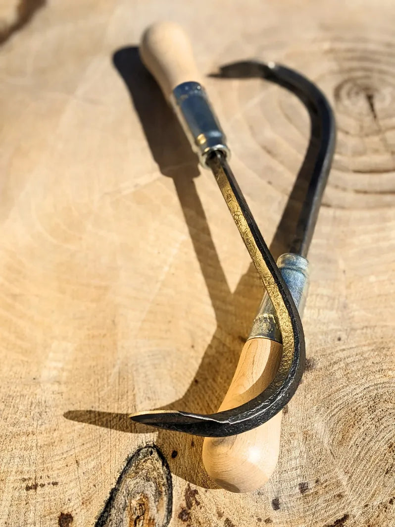 Single Tine Cultivator, Hand Forged Garden Tool - view 2
