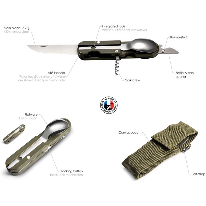 Bivouac French Army Camp Knife - view 3