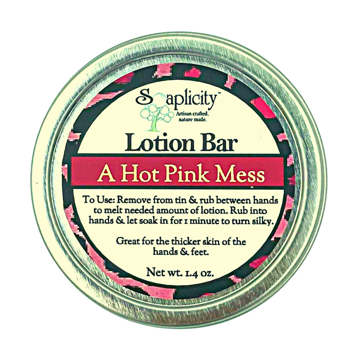 A Hot Pink Mess Lotion Bar - view 3