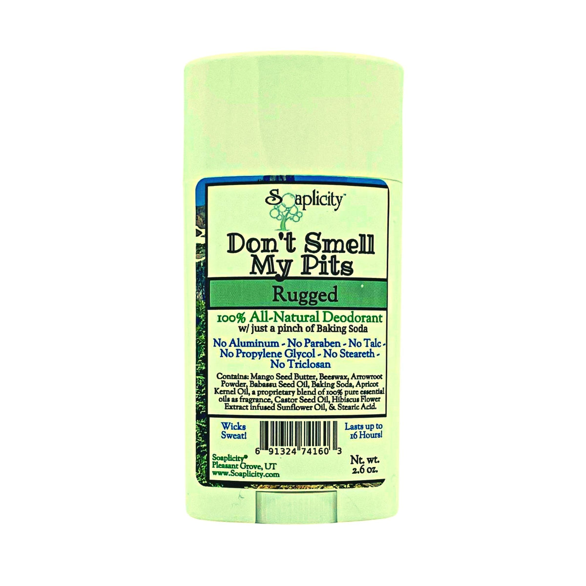 Don't Smell My Pits Natural Deodorant - Rugged - view 3