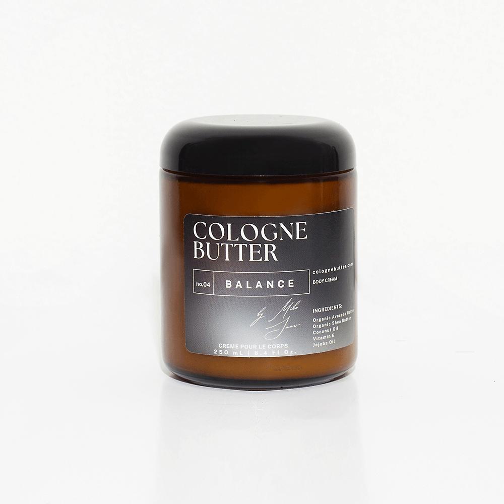 BALANCE – Luxury Fragrance Body Butter | Coffee, Dark Chocolate & Sandalwood Cologne Scent Moisturizing Skin Butter | Cologne Butter — CB