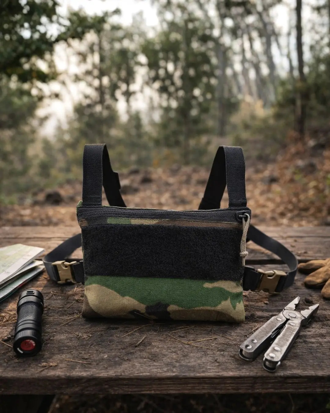 Woodland Minimalist Chest Rig - view 3