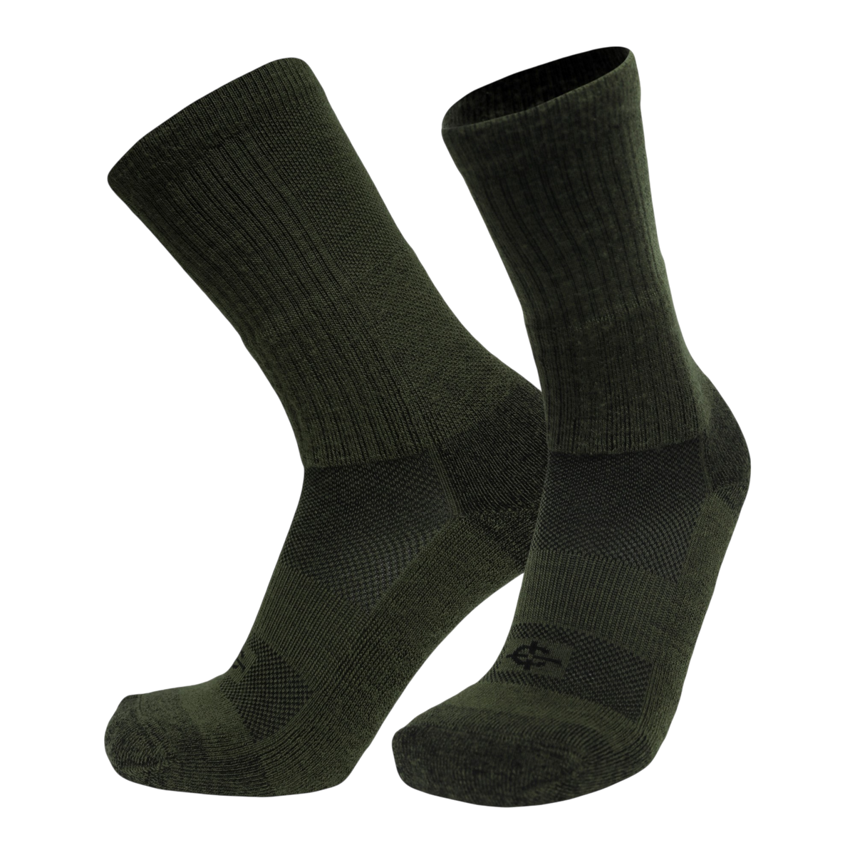 Wool BEAST Crew - LARGE (Men's 9-12, Women's 11+), OD Green, X-LARGE (Men's 13-15), Medium (Men's 4-8, Women's 5-10) - view 6