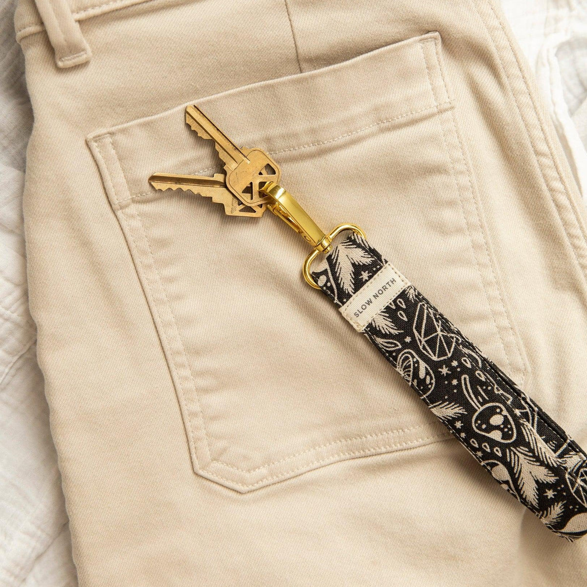 Wristlet Keychain - Mystical Mushroom - view 4