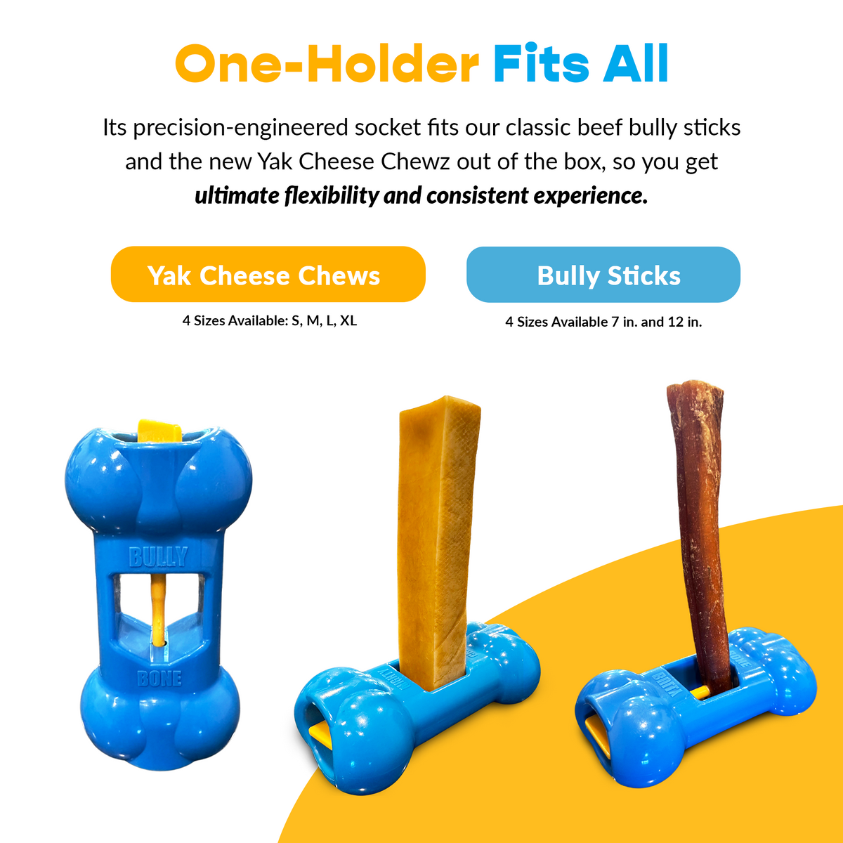 4 Pack XL Yak Cheese - Bully Bone Pro Included - image 5